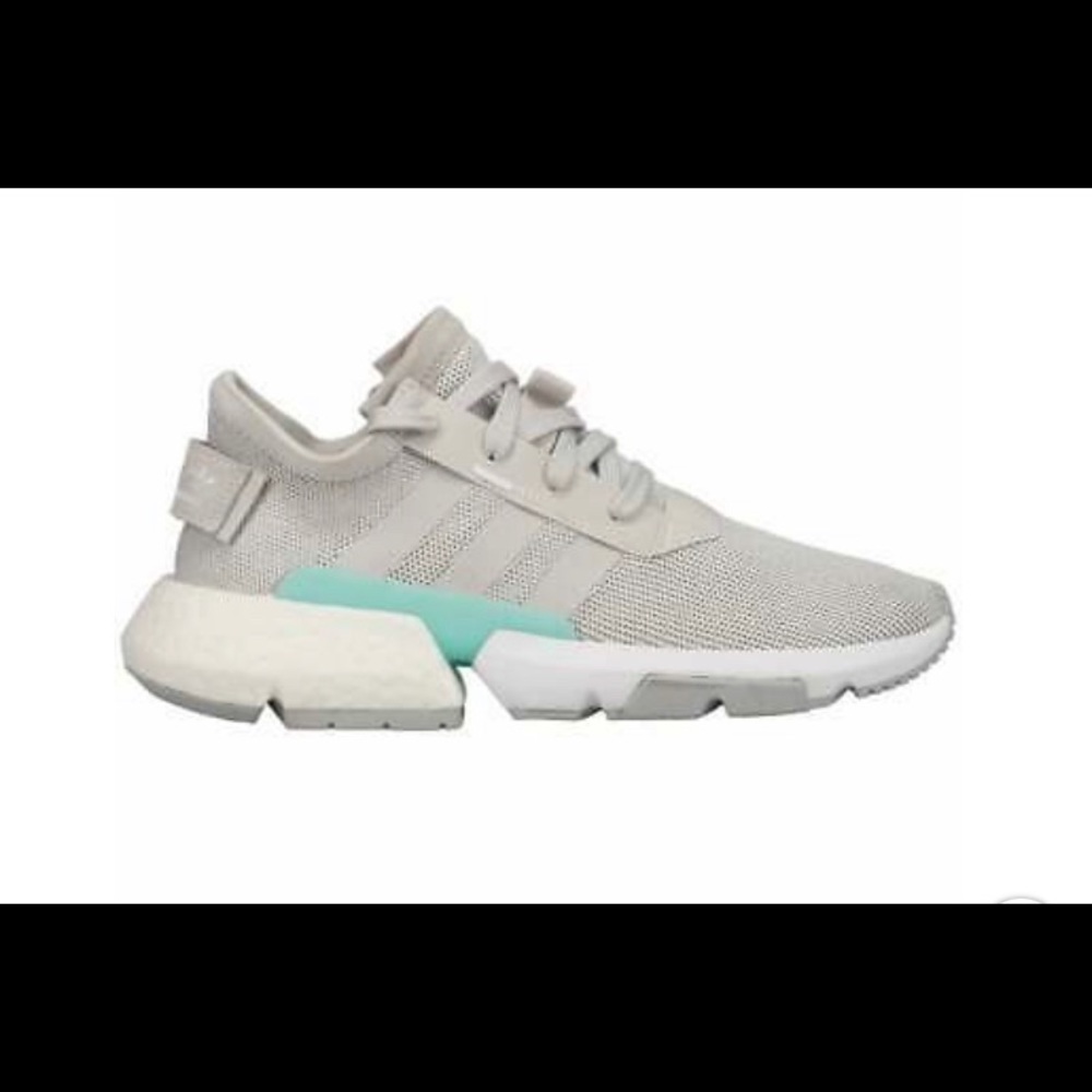 Adidas grey & mint Originals POD-S3.1 sneakers